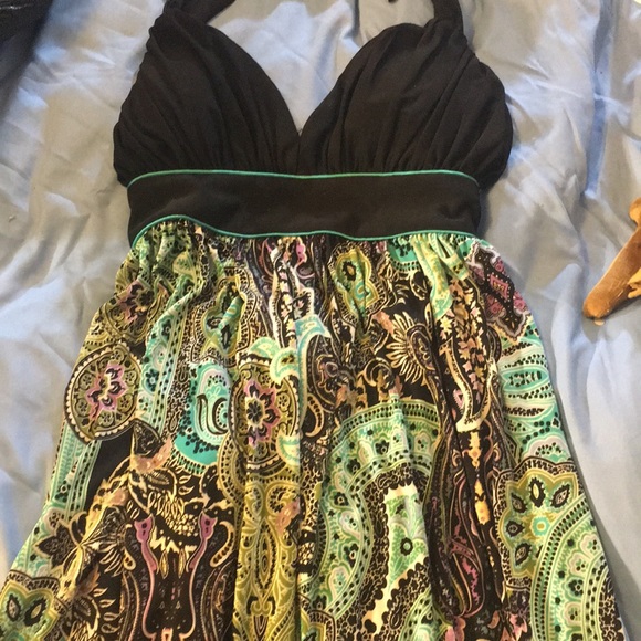 Snap sleeveless sundress NWT Med. - Picture 4 of 4